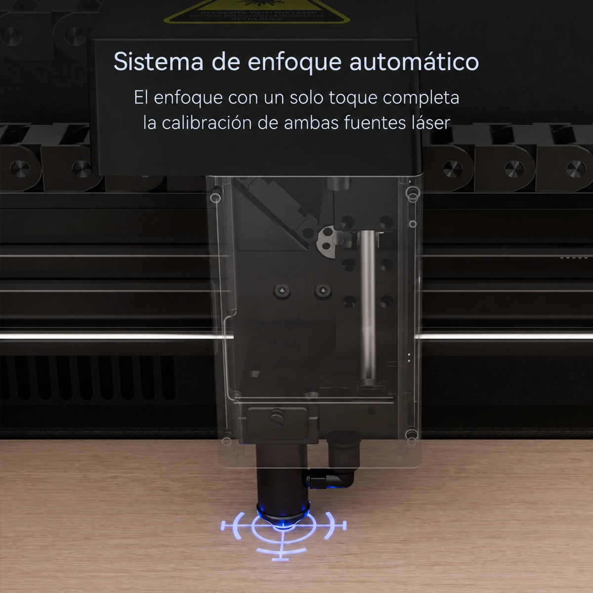 Cortadora láser de CO₂ iKier Master de 50 W