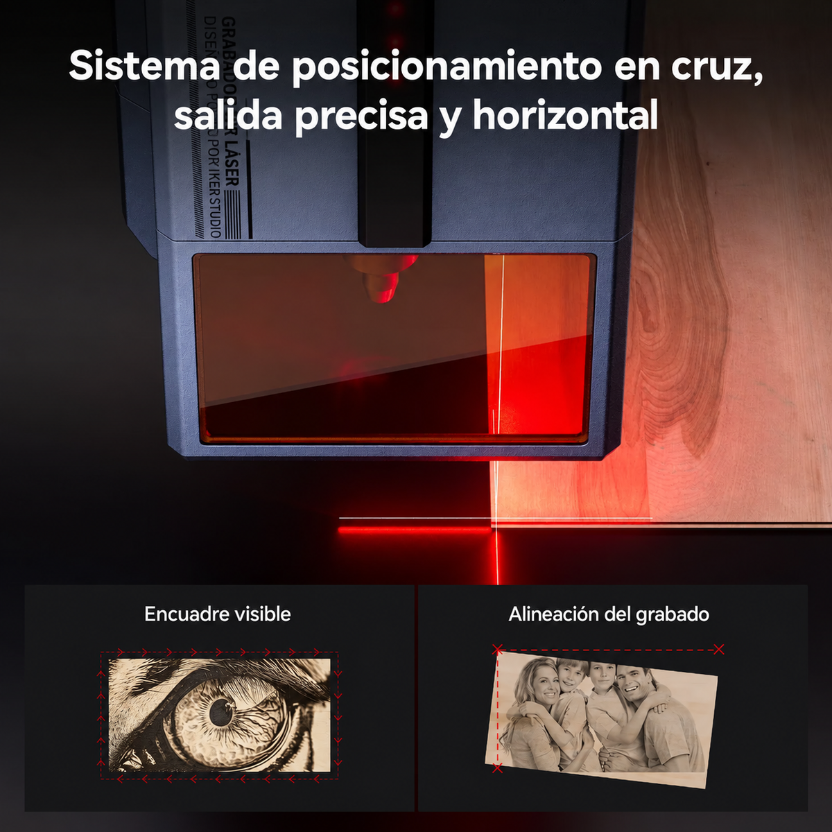 Grabadora láser iKier K1 Pro Max 70W