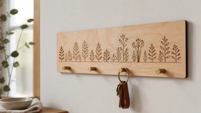 Porta llaves de madera